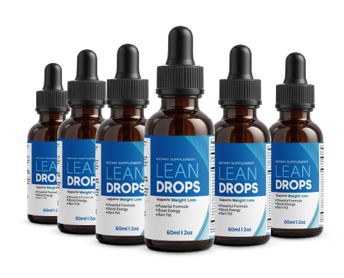 LeanDrops 6 Bottles